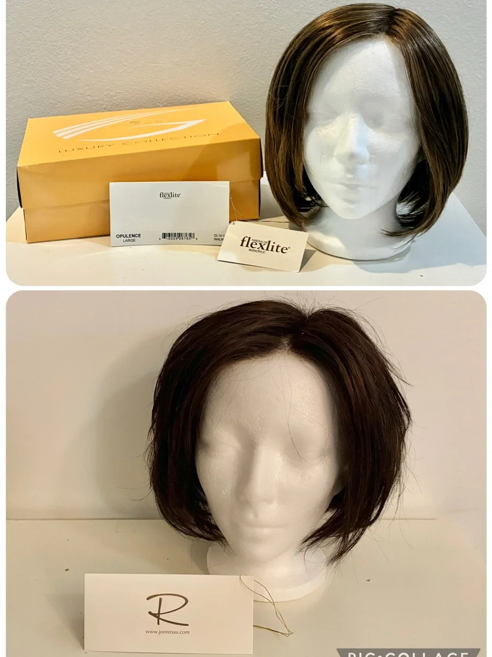Wig Bundle, Gabor Opulence GL 10/14, Jon Renau Ignite 4/33, Large size cap, lace